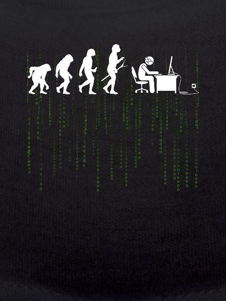Evolution Computer Enticklung Bürarbeit Geschenk
