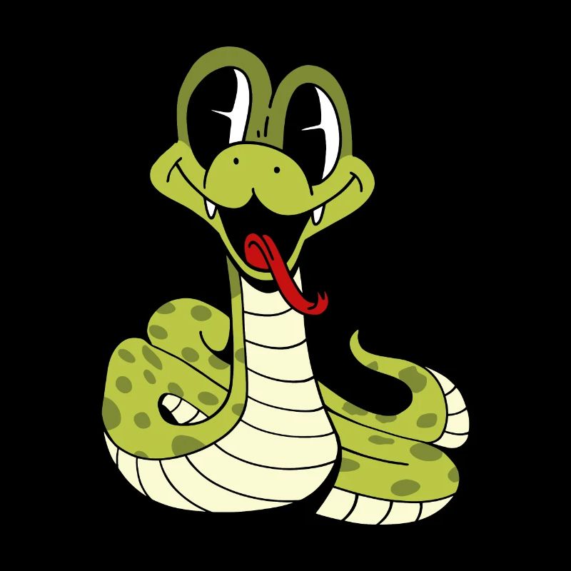 Cuddly cute snake
