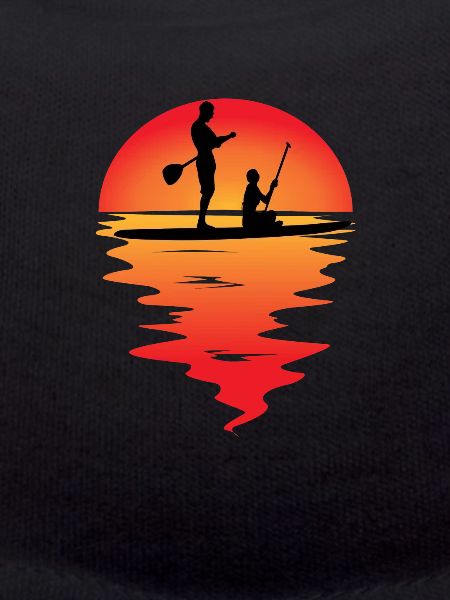 Stand up paddle Sunset