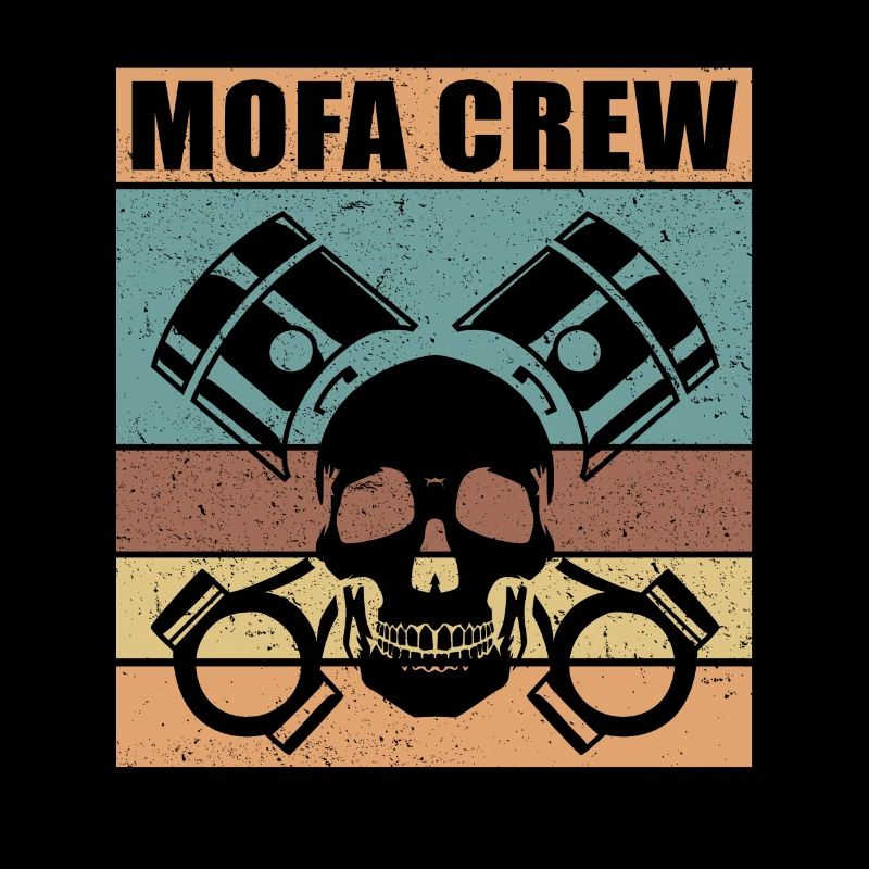 Mofa Mofafahrer Mofas Moped Mopedfahrer Geschenk