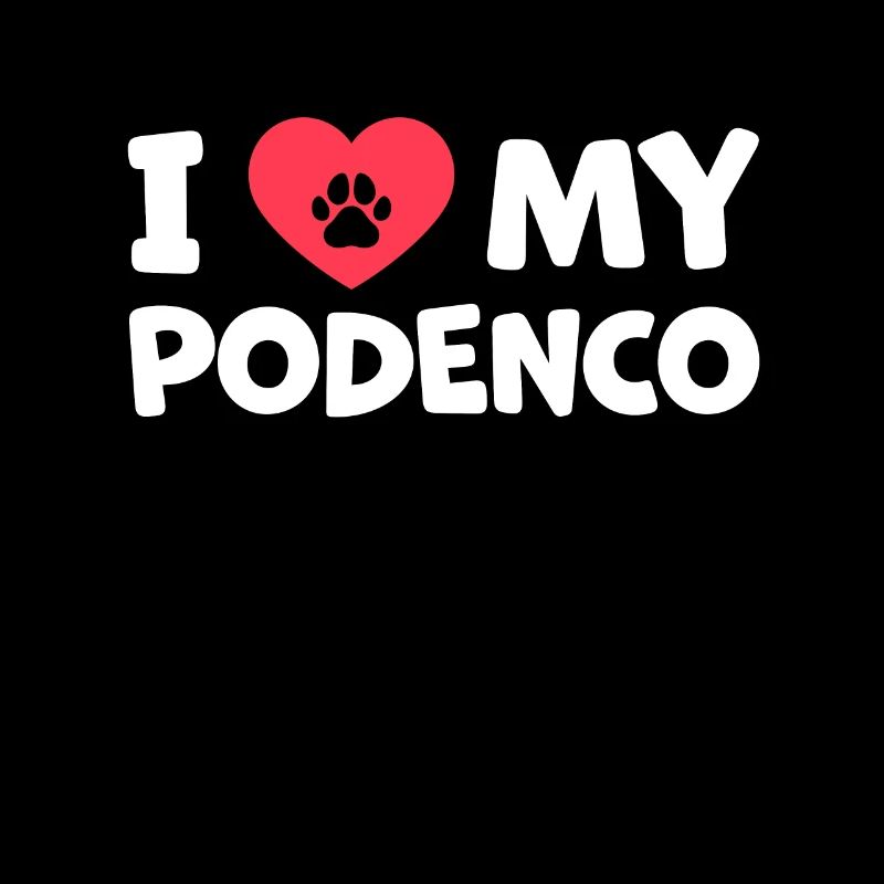 J’aime mon chien de chasse Podenco
