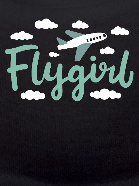 Pilot Girl Flugbegleiterin Flugzeug Luftfahrt