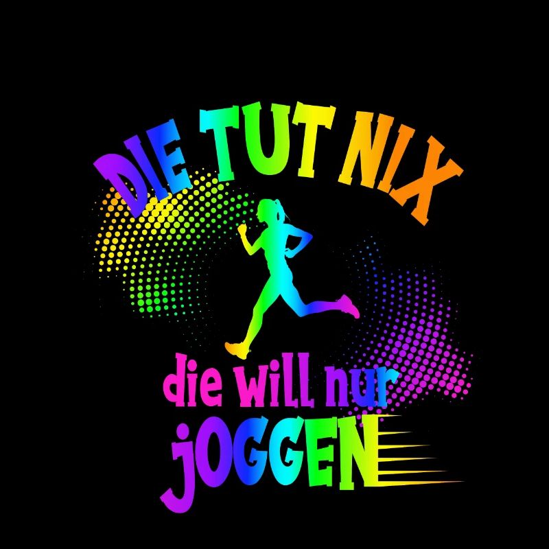 Läuferin, die tut nix, die will nur joggen, Jogger
