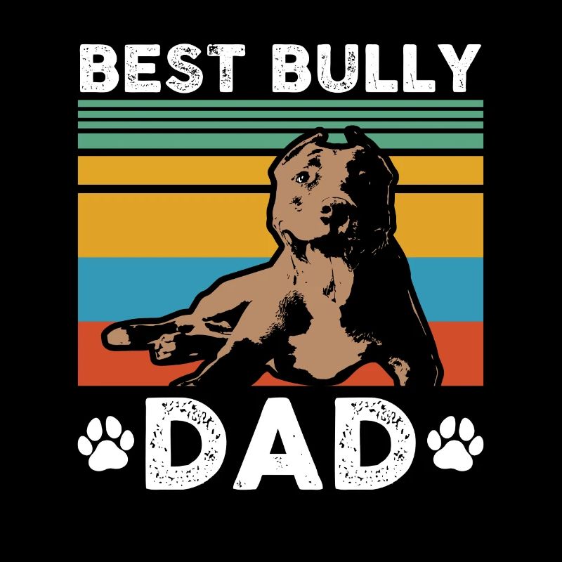 American Bully Dad | Hund Hundebesitzer Geschenk