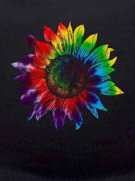 Sonnenblume Regenbogen