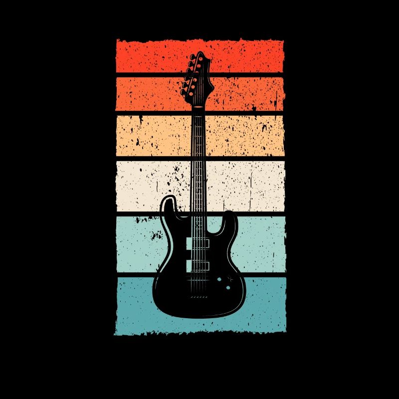 E guitare rétro