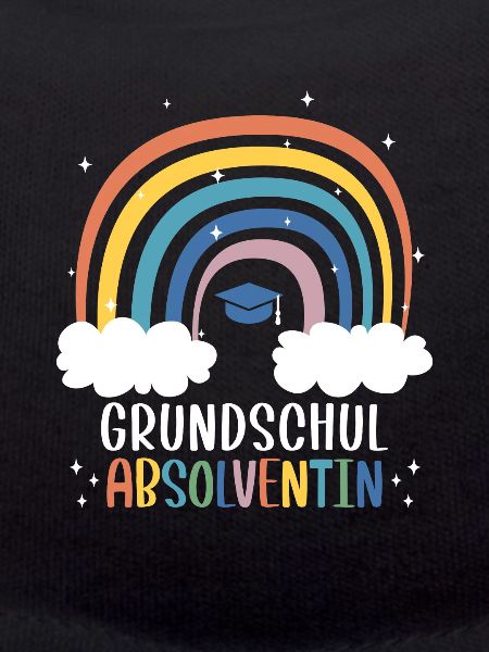 Grundschulabsolventin Abschied Grundschule Rainbow