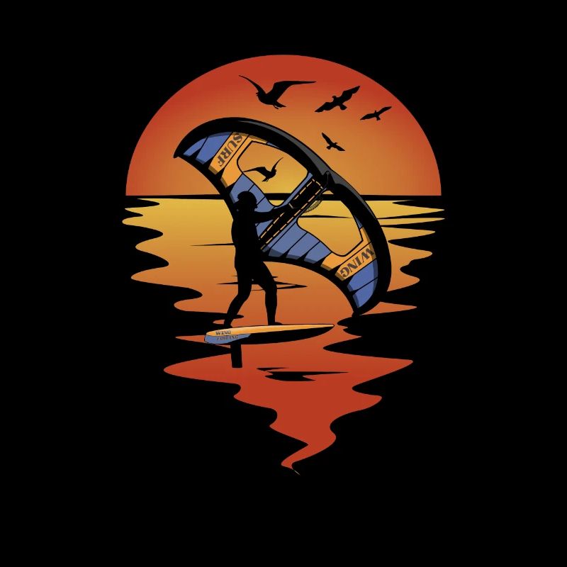 Wing Foiling Wing Surfer Geschenk