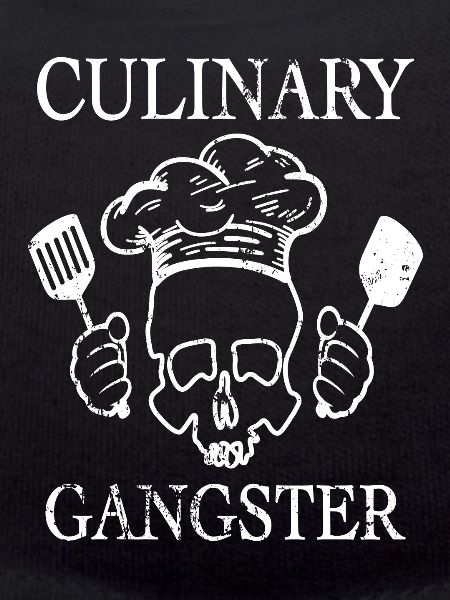 Culinary Gangster Skull Chef