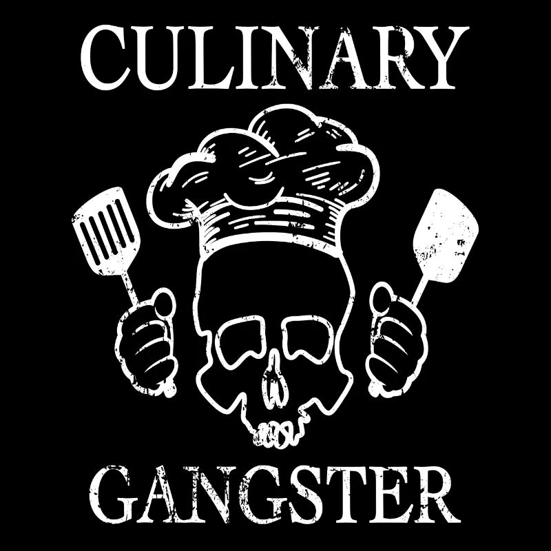 Culinary Gangster Totenkopf Koch