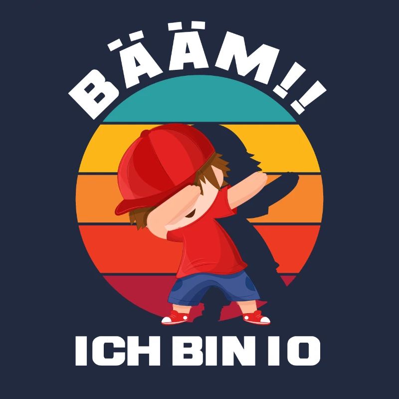 10. Geburtstag Dabbing Junge Jungs
