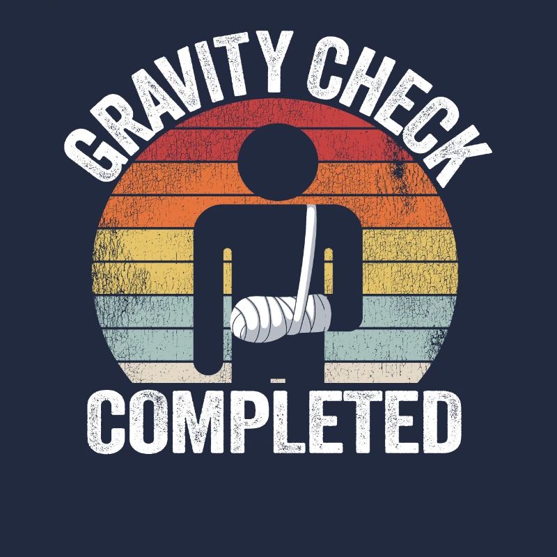 Broken Arm Gravity Check Completed Get Well Soon