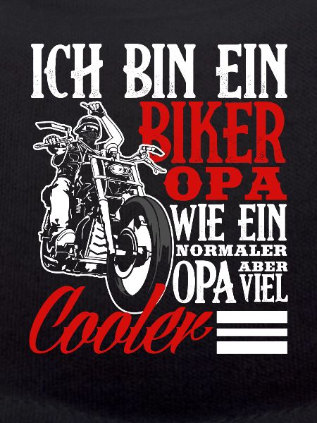Motorrad Opa Geschenk