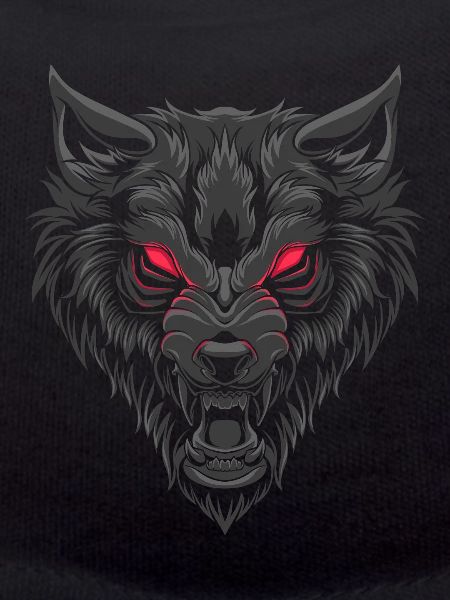 Fenrir Wolf - Wikinger Symbol
