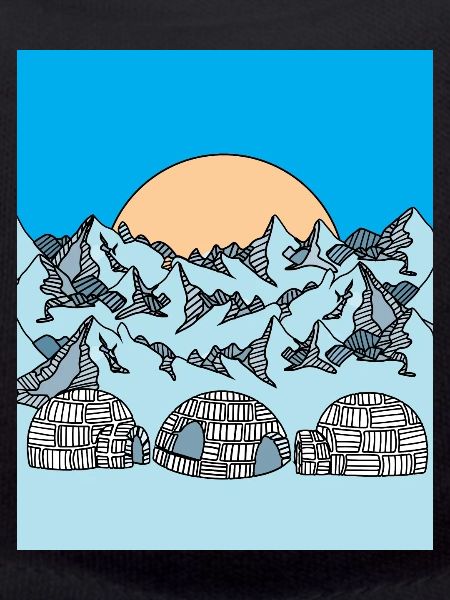 Igloo neige et glaces