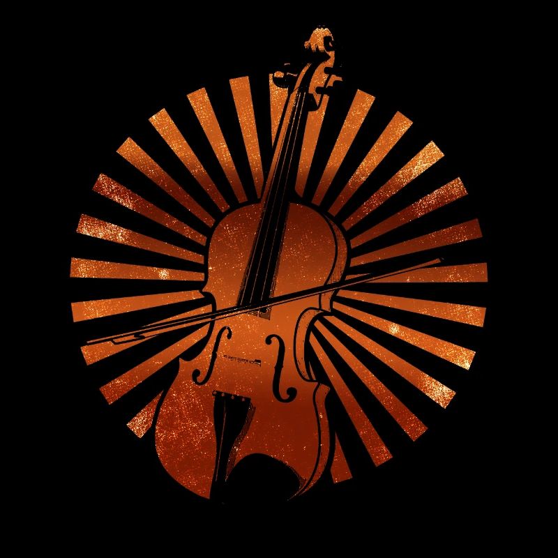 Violine Instrument Retro Violinen Spieler