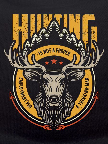 Hunting is not proper .....