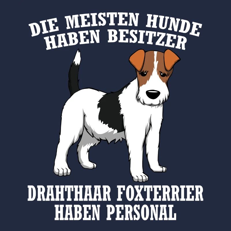 Drahthaar Foxterrier Hund Ich War Normal Bis mein