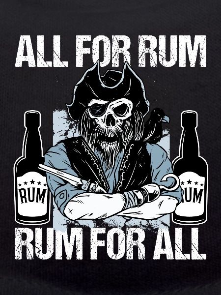 Rum pirate flag