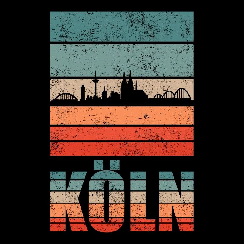 Köln Kölner Retro Vintage
