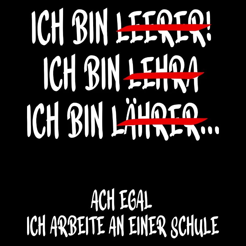 Lehrer Lehrerin Spruch Deutsch Geschenk
