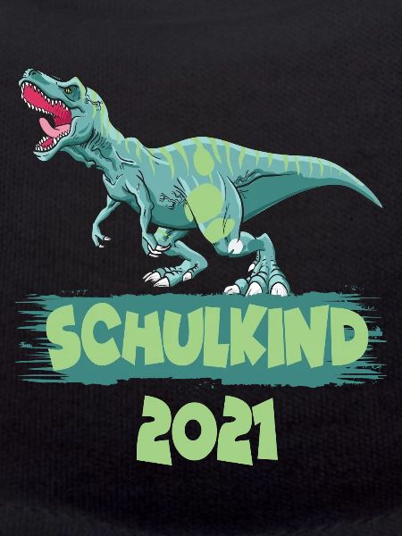 Schulkind 2021 Dinosaurier Rex