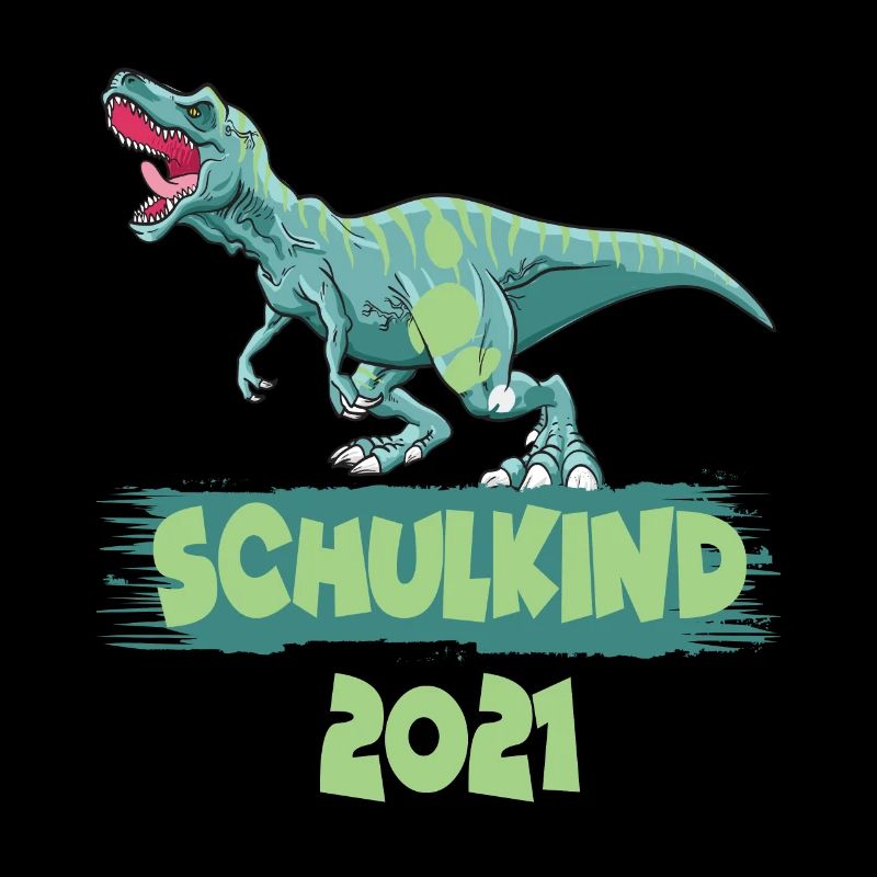 Schulkind 2021 Dinosaurier Rex