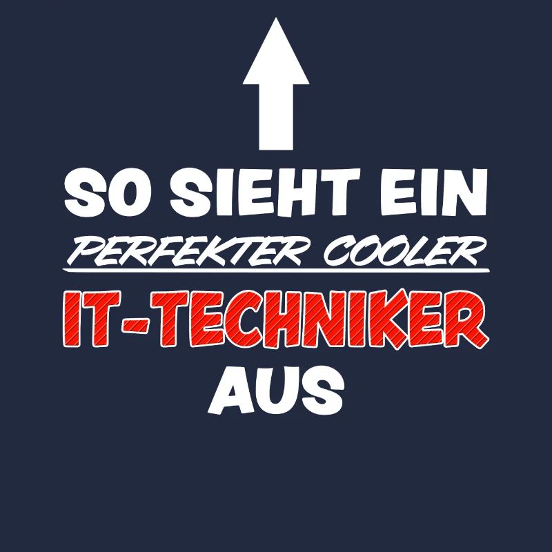 IT Techniker Lustiger Spruch Computer Fun Geschenk