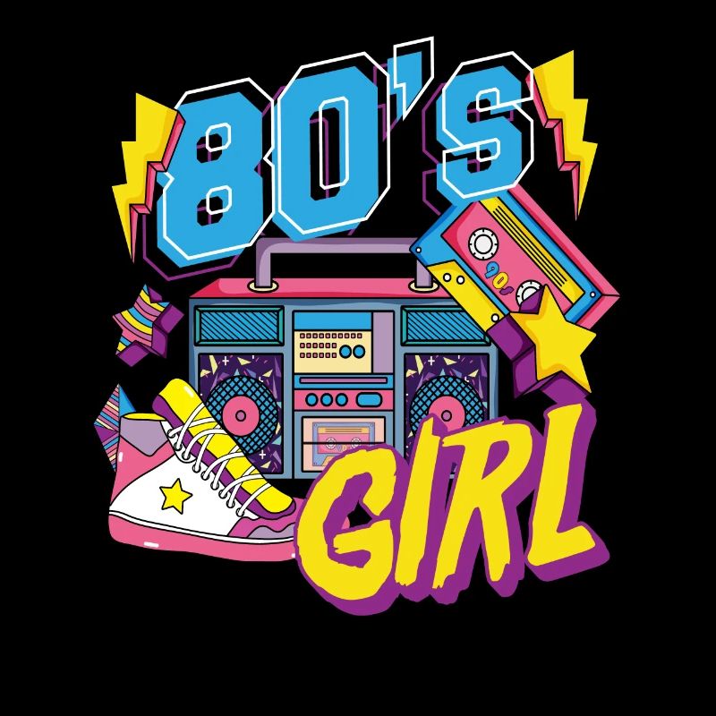 80er Jahre Mädchen Mottoparty Geschenk