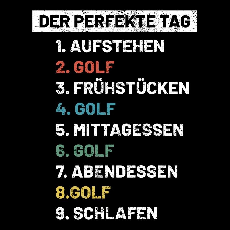 Golf | Golfer Golf Spruch Geschenkidee