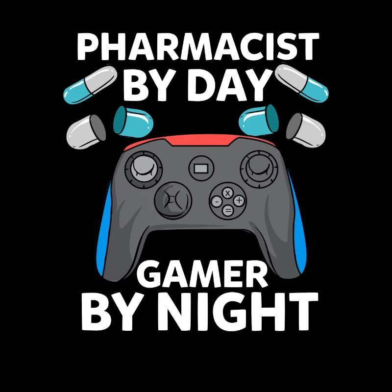 Pharmacist By Day Gamer By Night Geschenk