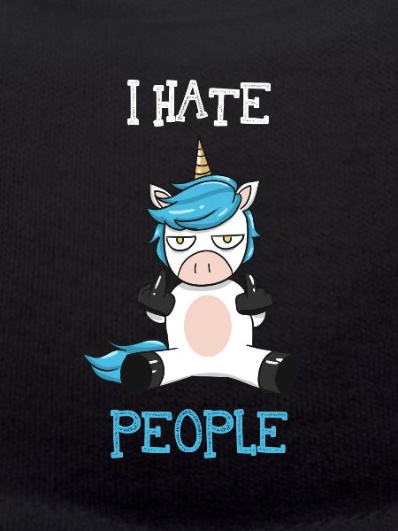 I hate people