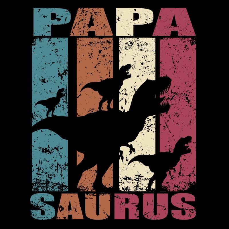 Papa Saurus Dinosaurier Dino Zwillinge Papasaurus