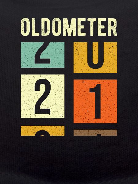 Oldomètre 21e anniversaire cadeau