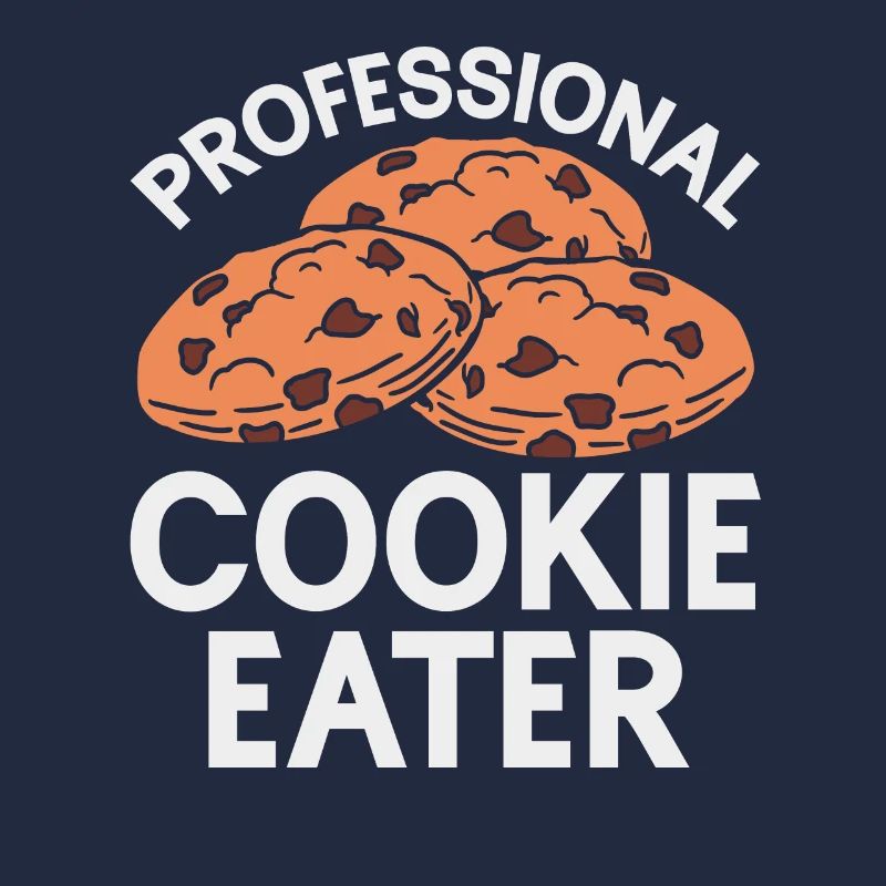 Cookie Eater Baker Baking Chocolate Cookies Lover