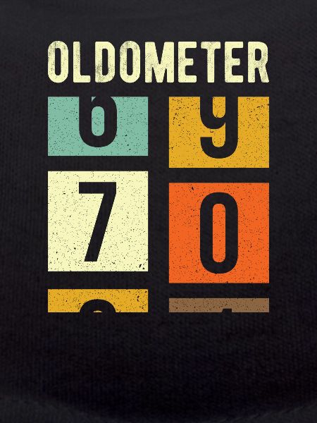 Oldometer 70th Birthday Gift