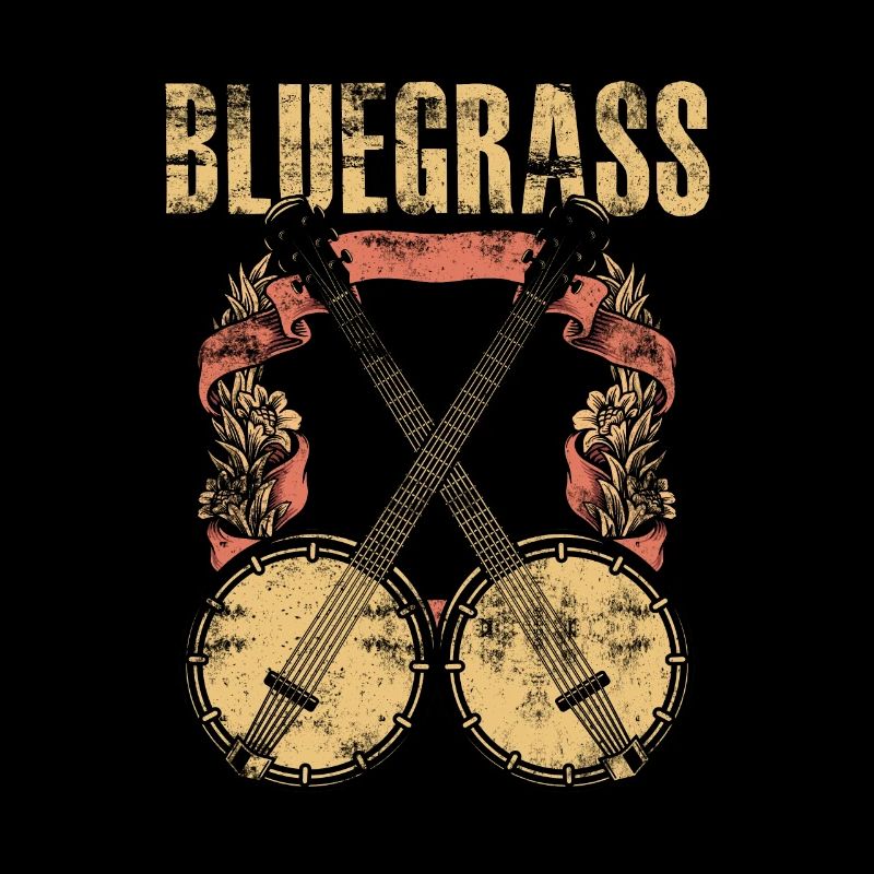 Bluegrass Banjo guitare