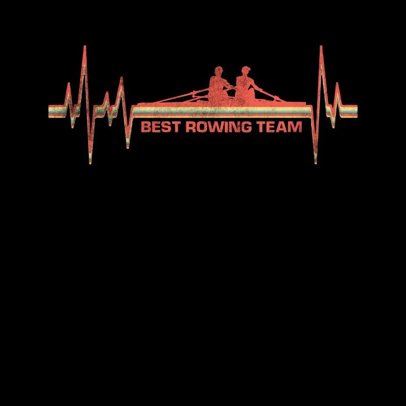 Rudern Team Paddel Boot Ruderer Teamsport