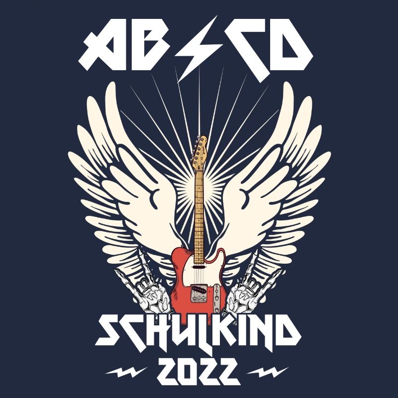 ABCD Endlich Schulkind 2022 Schulanfang Schule
