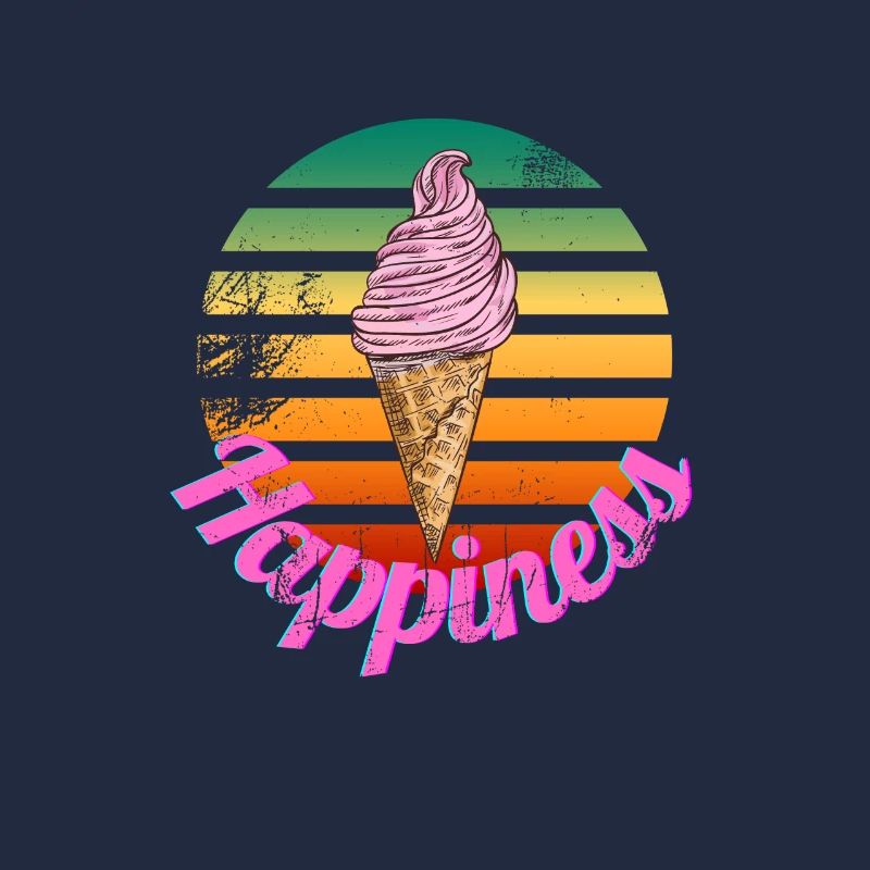 Crème de crème de glace Graphiques d’été