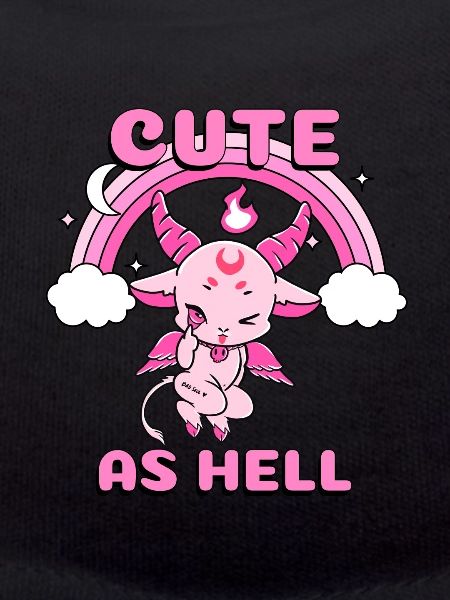 CUTE AS HELL Baphomet