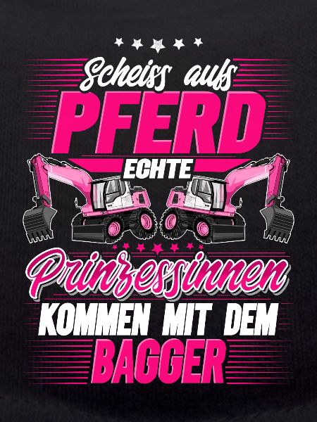 Baggerfahrerin