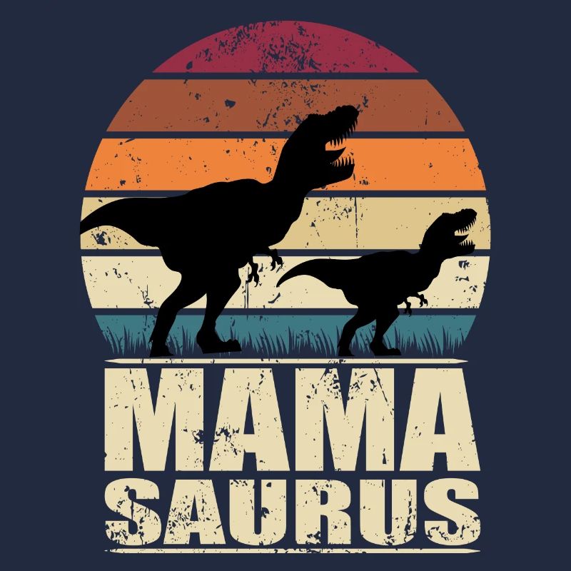 Mamasaurus Rex Mutter Dinosaurier Familien Dino