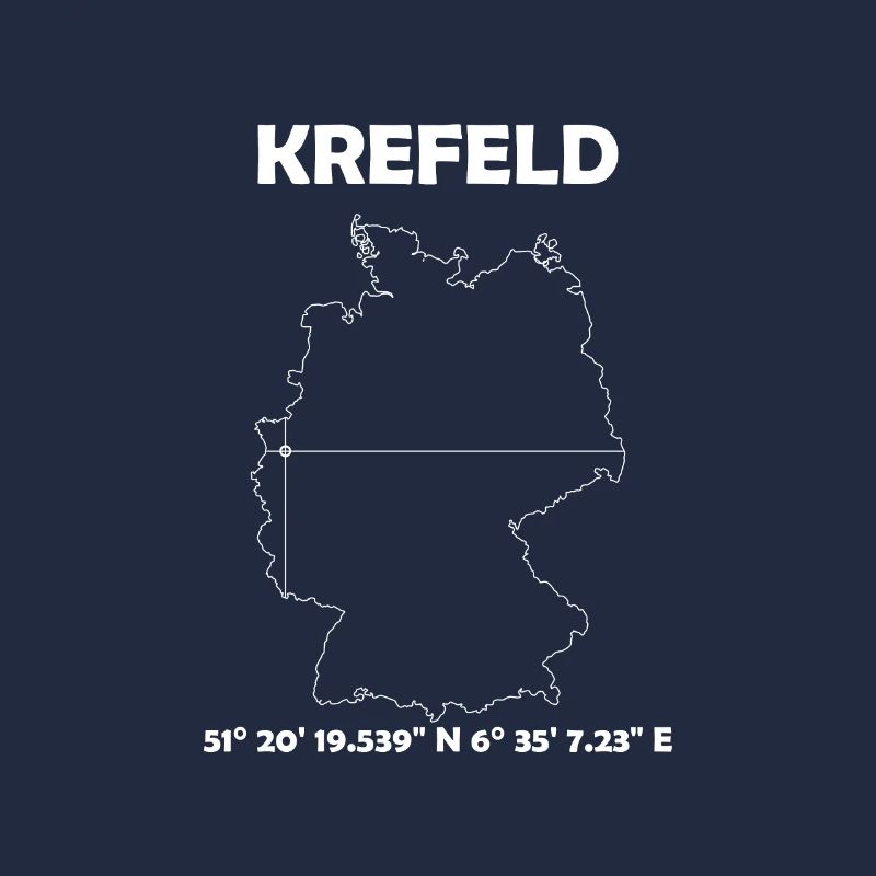 Krefeld Map