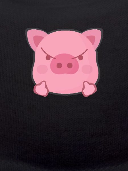Pig middle finger