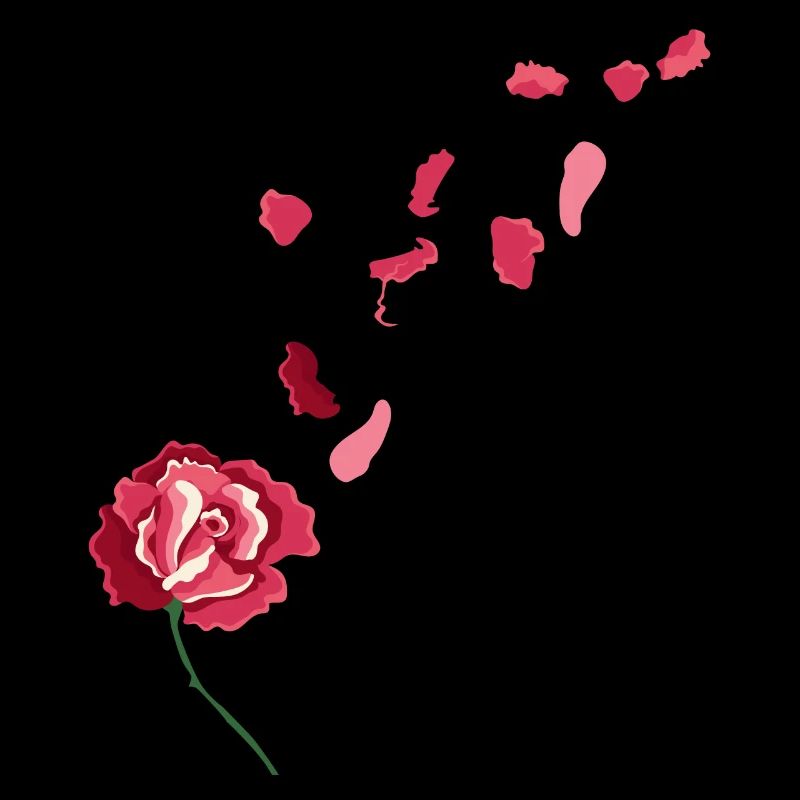 Rose rouge