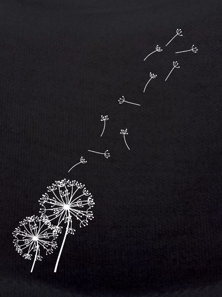 Dandelion puff flower