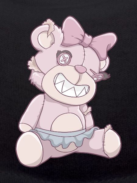 Pastell Gothic Bär