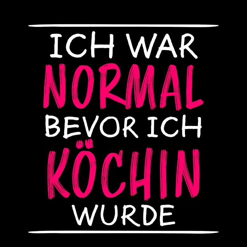 Köchin Lustiger Spruch Kochen Küche Beruf Geschenk