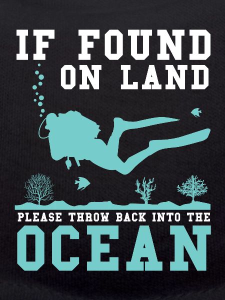 Funny diver saying